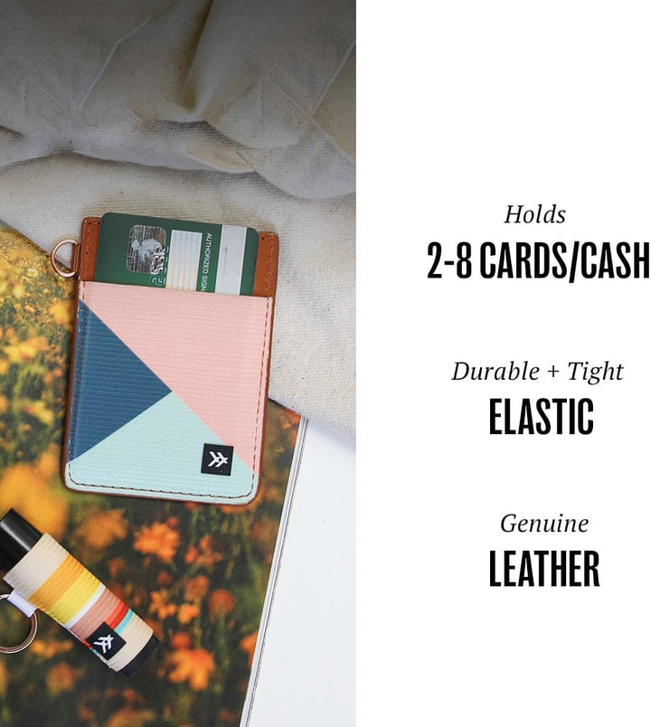Thread Wallets - Slim Minimalist Wallet - Vertical Card Holder Einheitsgrösse Fine Line, Einheitsgr&