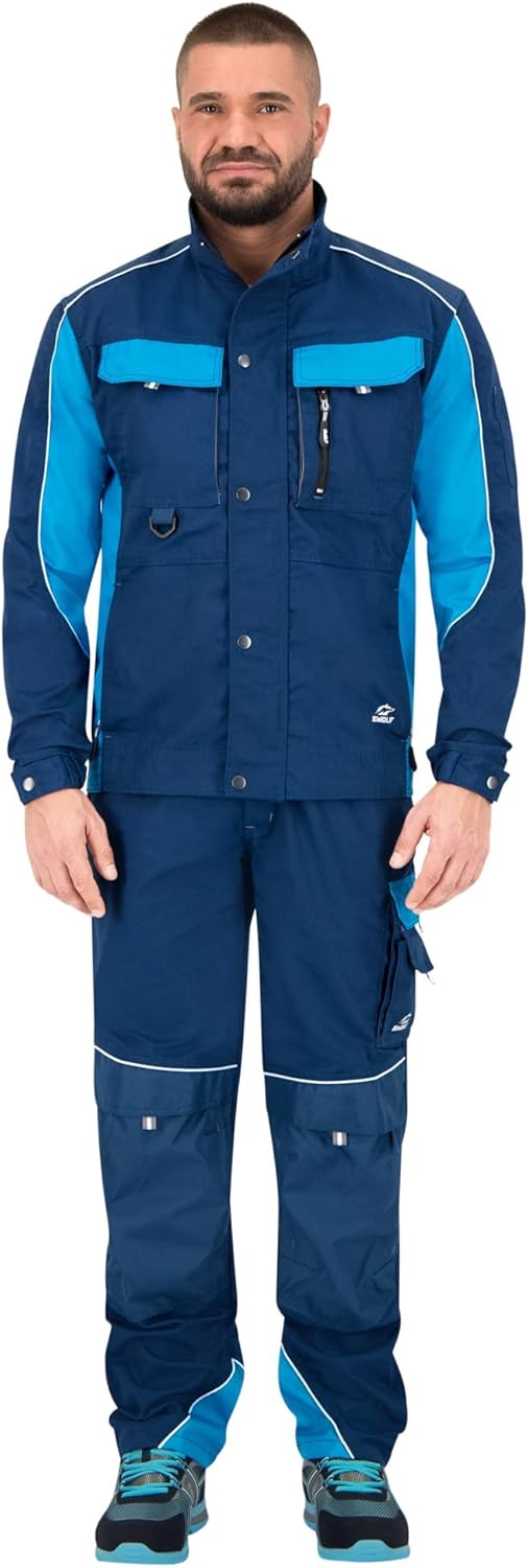 BWOLF Brave Arbeitsjacke Männer Arbeitsjacke Herren Multifunktionale Arbeitsjacke Bundjacke – Multit