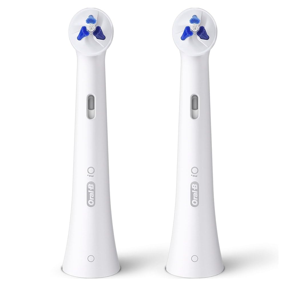 Oral-B iO Spezialisierte Reinigung Aufsteckbürsten für elektrische Zahnbürste, 2 Stück, Oral-B’s bes