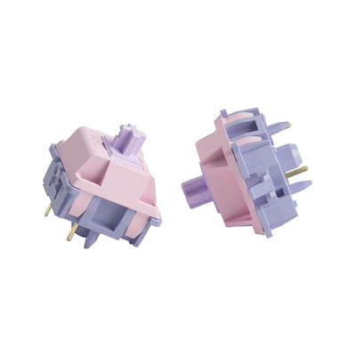 Akko Stille Linear Switch für Mechanische Tastatur, Silent Switches, 5 Pin 50gf, Dämpfungsdesign, Lä