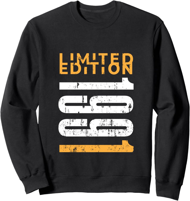 Limited Edition 1991 Vintage 31 Geburtstag Mann Frau Sweatshirt