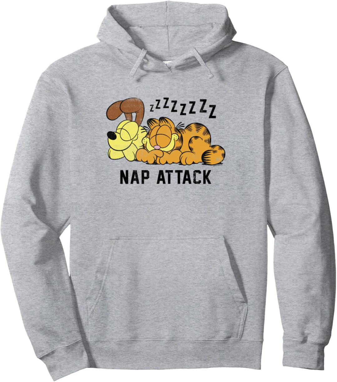 Garfield Odie Garfield Nap Attack Pullover Hoodie