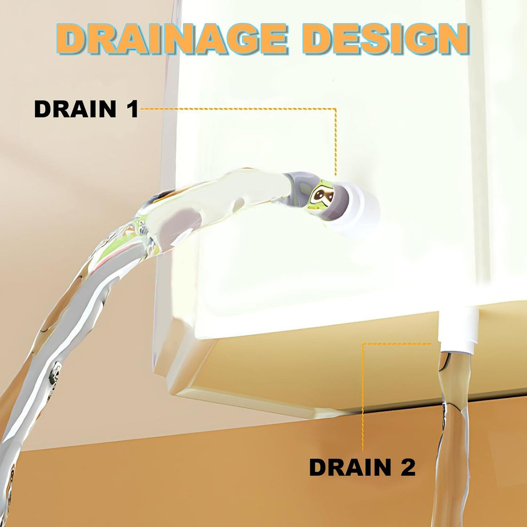 Babywanne, Faltbare Badewanne, Grosse Kleinkind Badewanne, Tragbare mit Ablassschraube von Kindern i