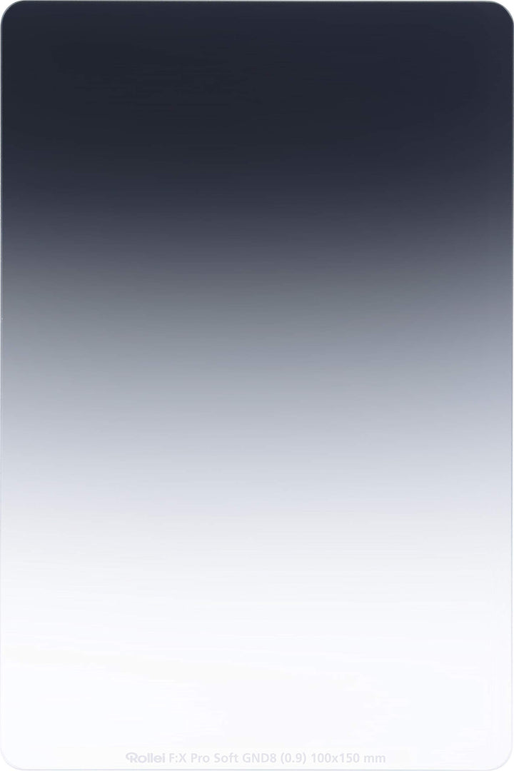 Rollei F:X Pro Verlaufsfilter Soft GND 8 I 100mm Rechteckfilter aus Gorilla-Glas mit Luminance Coati