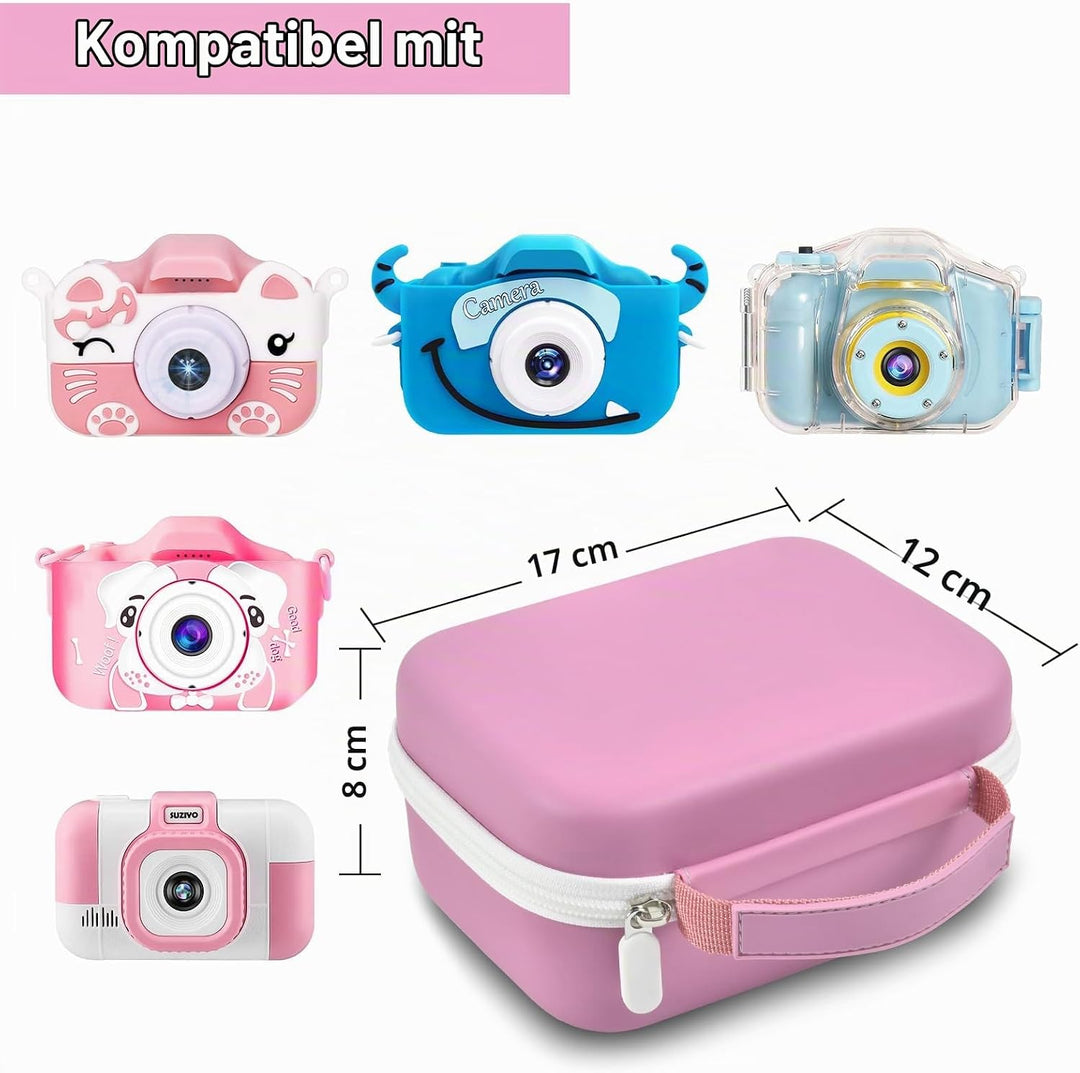 Againmore Kinder Kamera Tasche Kompatibel mit GREENKINDER/for Uleway/for Gofunly/for NUOTUN Digital