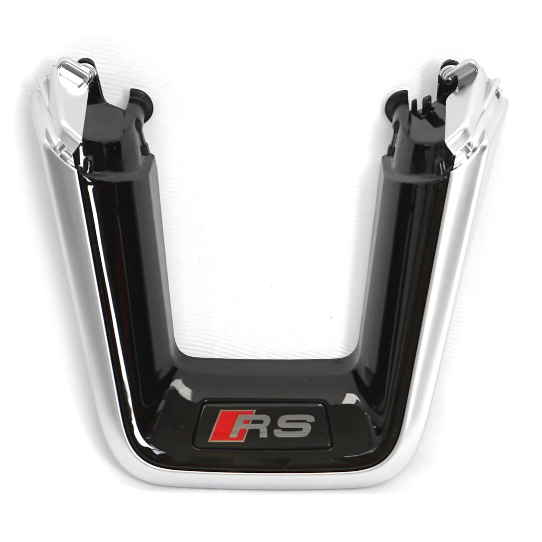 Audi 4K0419689GINZ Blende RS-Logo Clip Abdeckung, nur für abgeflachtes Lenkrad