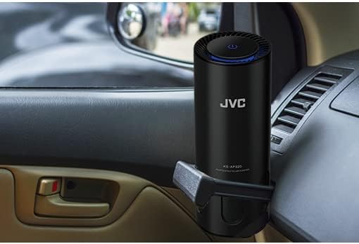 JVC KS-AP120 - Mobiler photokatalytischer Luftreiniger CADR 8,5 m3/h, EPA-Filter E12, UV-Filter, Ion