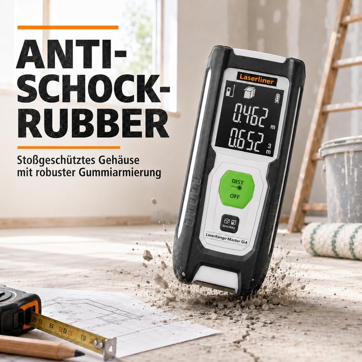 Laserliner Laser Entfernungsmesser Laser Range Master Gi4 (nachhaltig), Laser Range Master Gi4 (nach