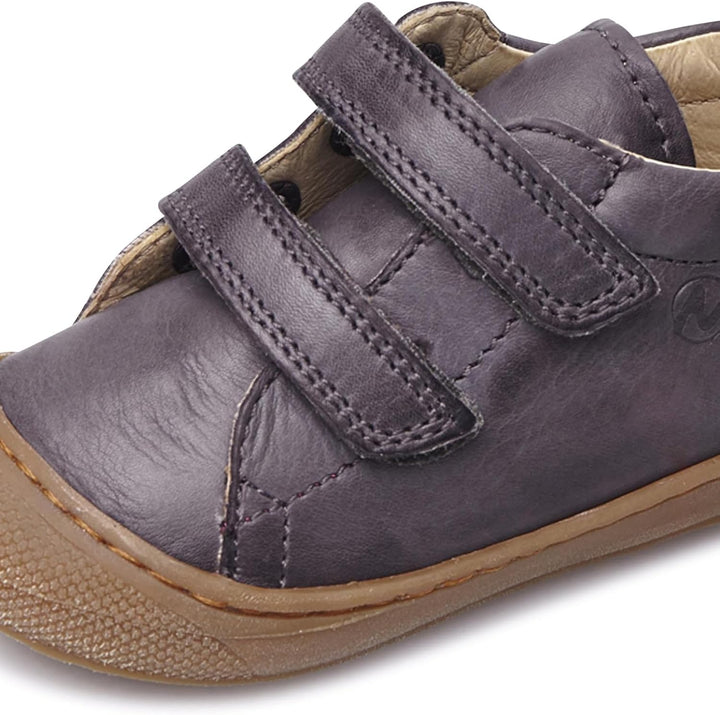 Naturino Cocoon VL-Lauflernschuhe aus Nappaleder-Anthrazit 17 EU Anthrazit, 17 EU Anthrazit