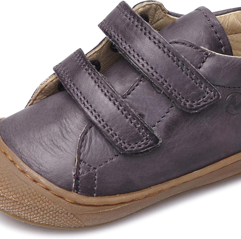 Naturino Cocoon VL-Lauflernschuhe aus Nappaleder-Anthrazit 17 EU Anthrazit, 17 EU Anthrazit