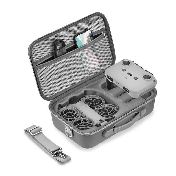 BRDRC Tasche für DJI Neo 2, Portable Schutzhülle Case Koffer mit Schultergurt für DJI Neo 2 Fly More