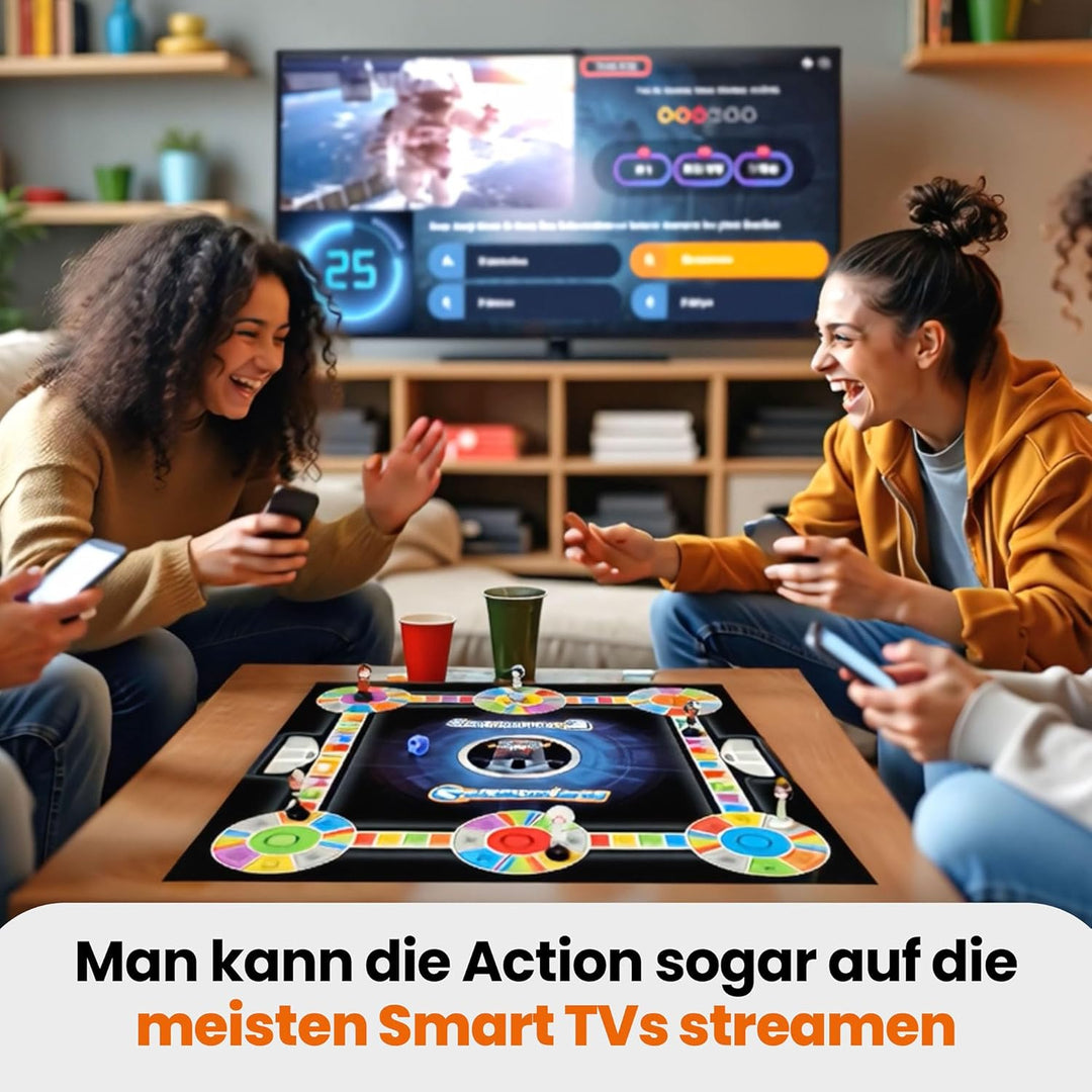 Outsmarted – Das Digitale Quizshow-Brettspiel | Kinder, Jugendliche und Erwachsene | Spielabend der