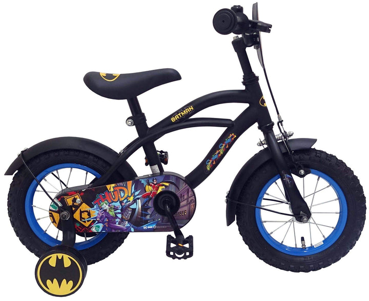 Batman Kinderfahrrad - Jungen - 12 Zoll - Schwarz