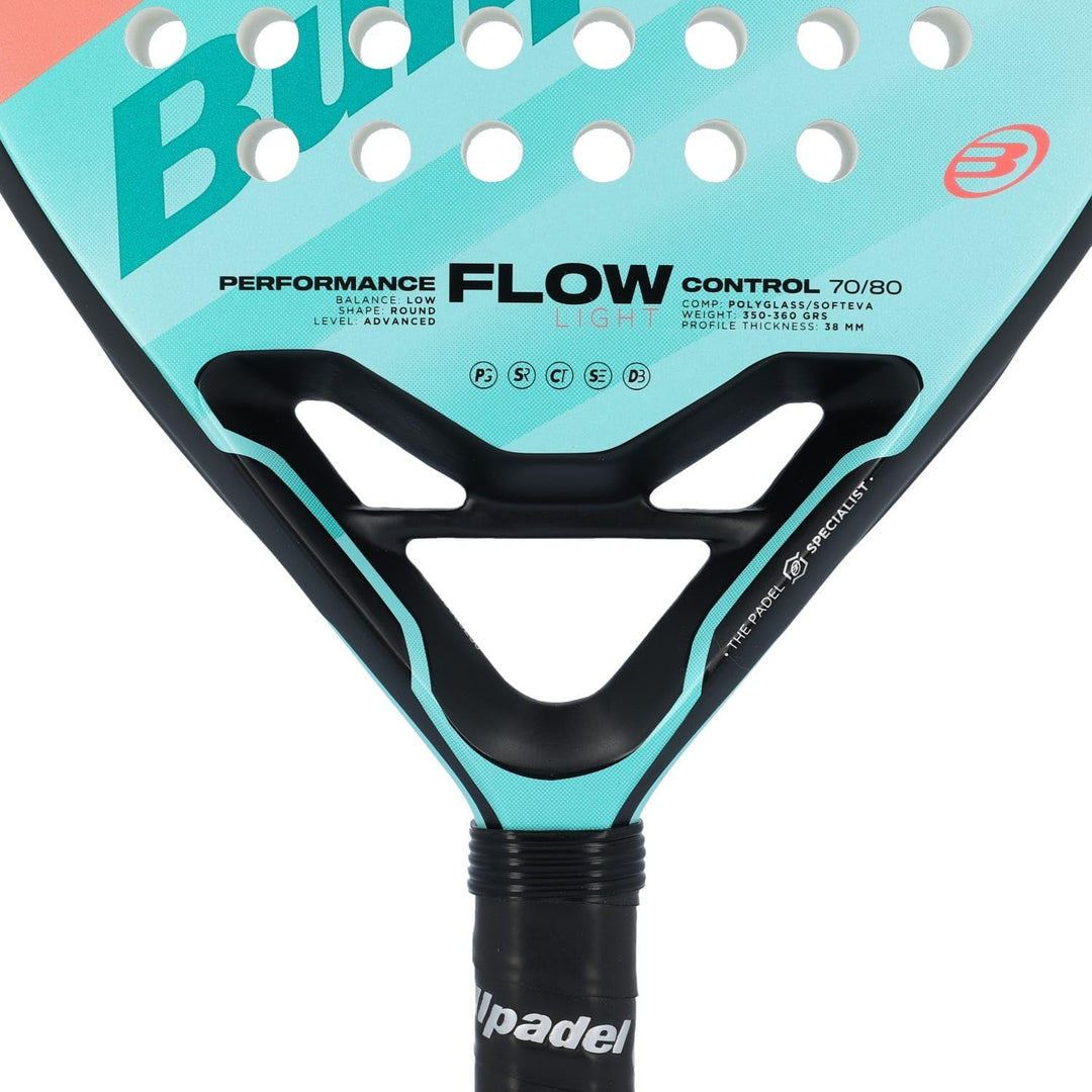 Bullpadel Schläger Flow Light W 23, Damen, Mehrfarbig, Einheitsgrösse