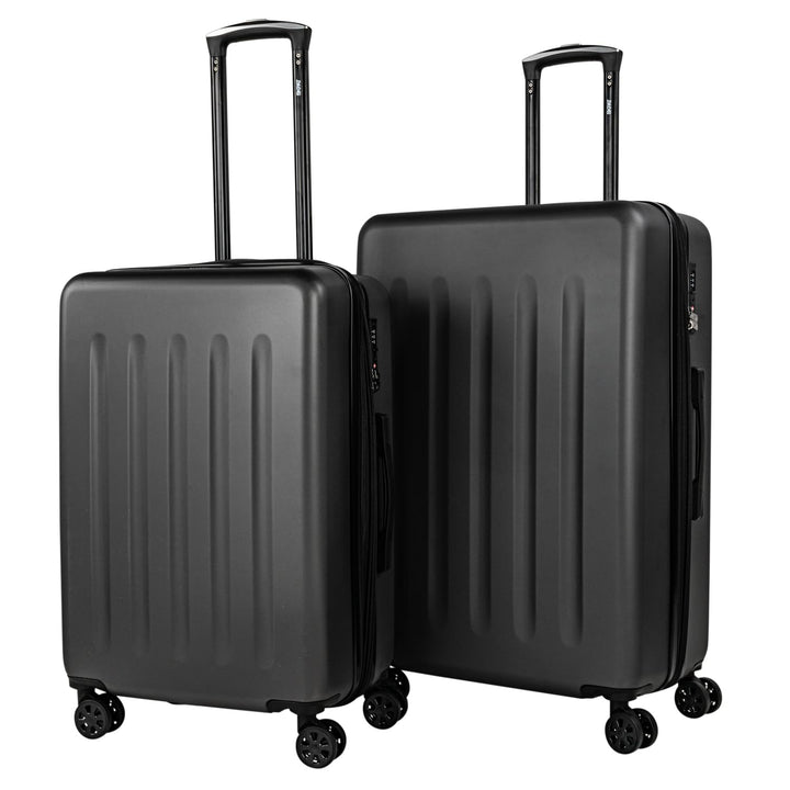SKPAT - 4 Rad ABS Koffer - Reisekoffer Set 3 Pers - Grosser Koffer, mittlerer Koffer und Kabinenkoff