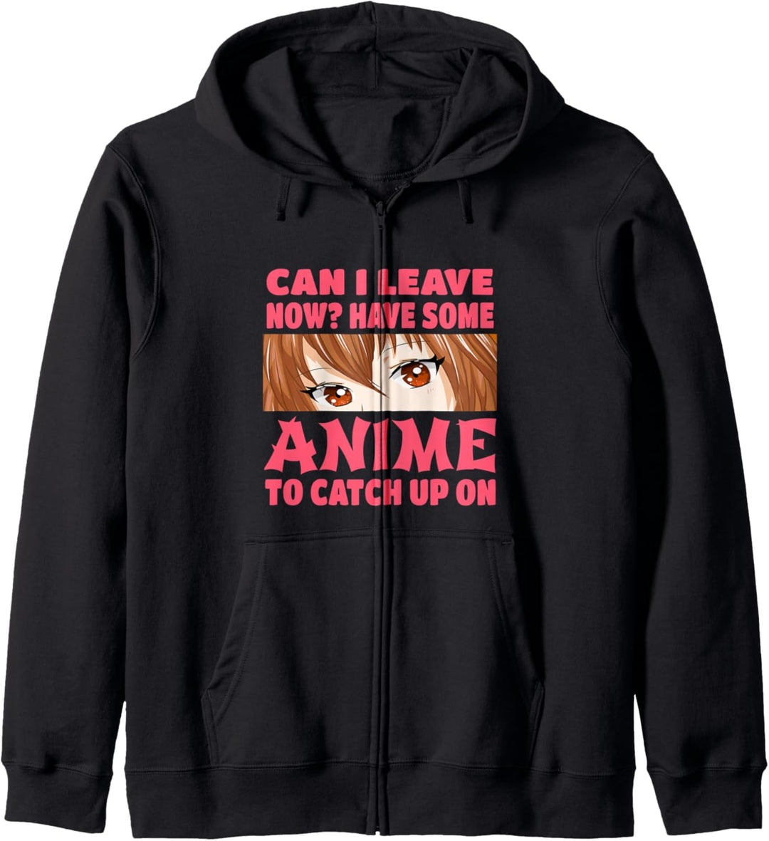 Lustiges Anime-Zitat Japanischer Manga Kawaii Mädchen Teenager Frauen Kapuzenjacke