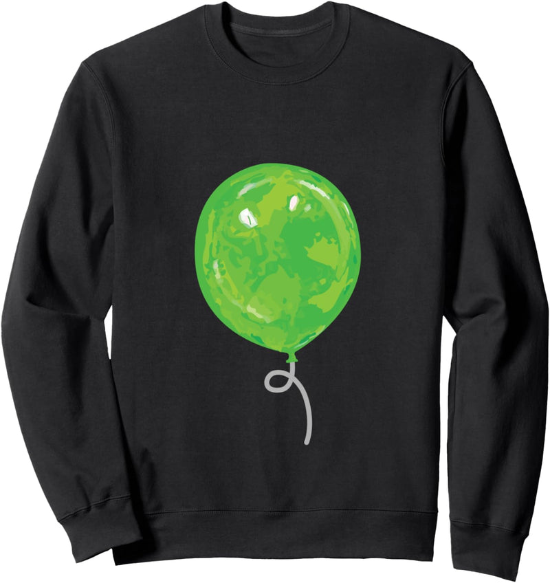 Grüner Ballon Sweatshirt