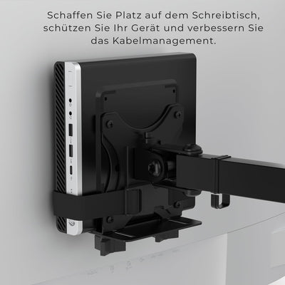 HumanCentric Thin Client-Montagehalterung, befestigen Sie einen Mini-PC oder Computer an einem VESA-