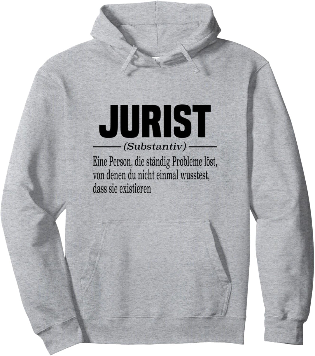 Jurastudium Staatsexamen Jurist Anwalt Pullover Hoodie