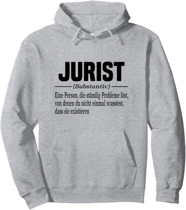 Jurastudium Staatsexamen Jurist Anwalt Pullover Hoodie