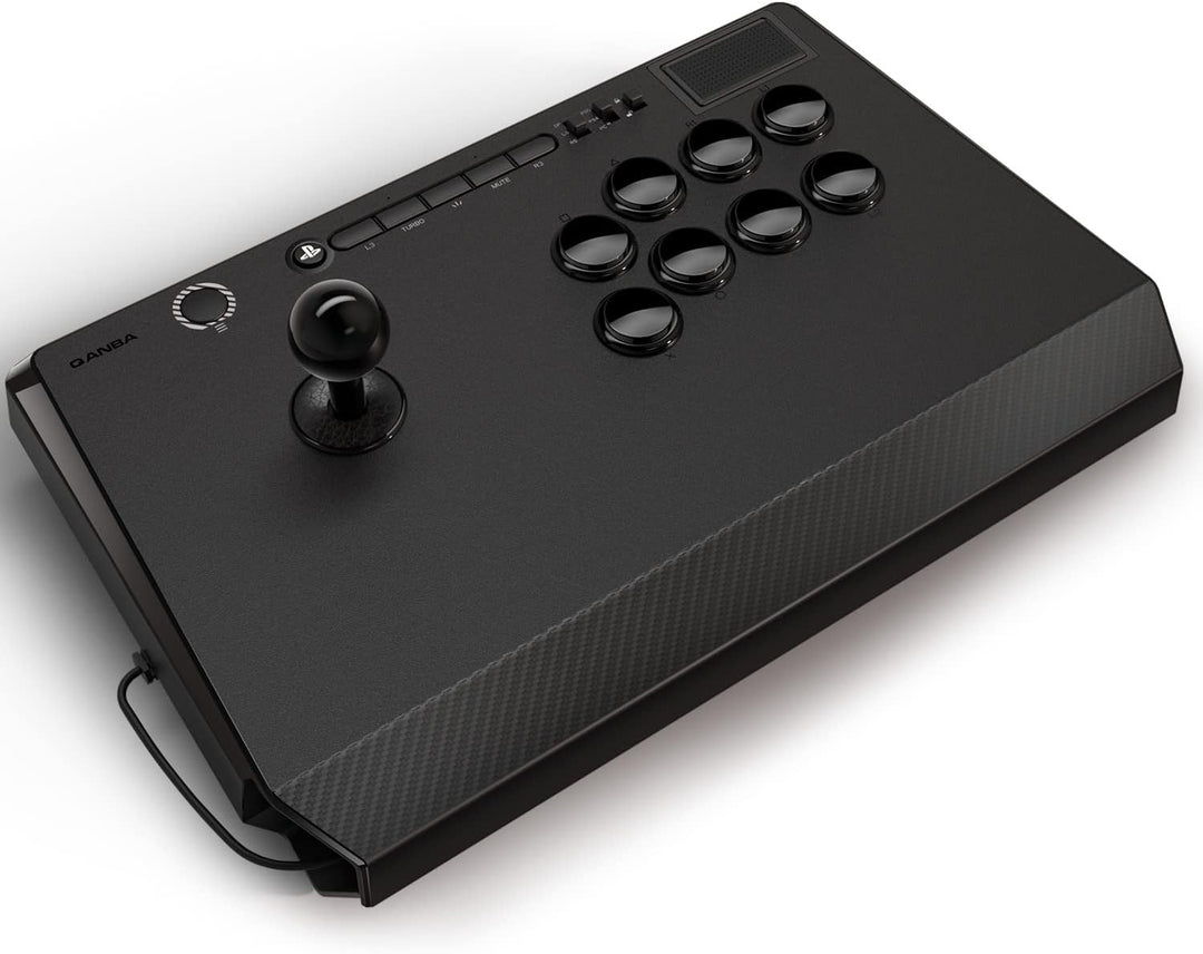 qanba Titan Joystick für Playstation 5, PS4, offizielles Lizenzprodukt von Sony, Pro FightStick, kom