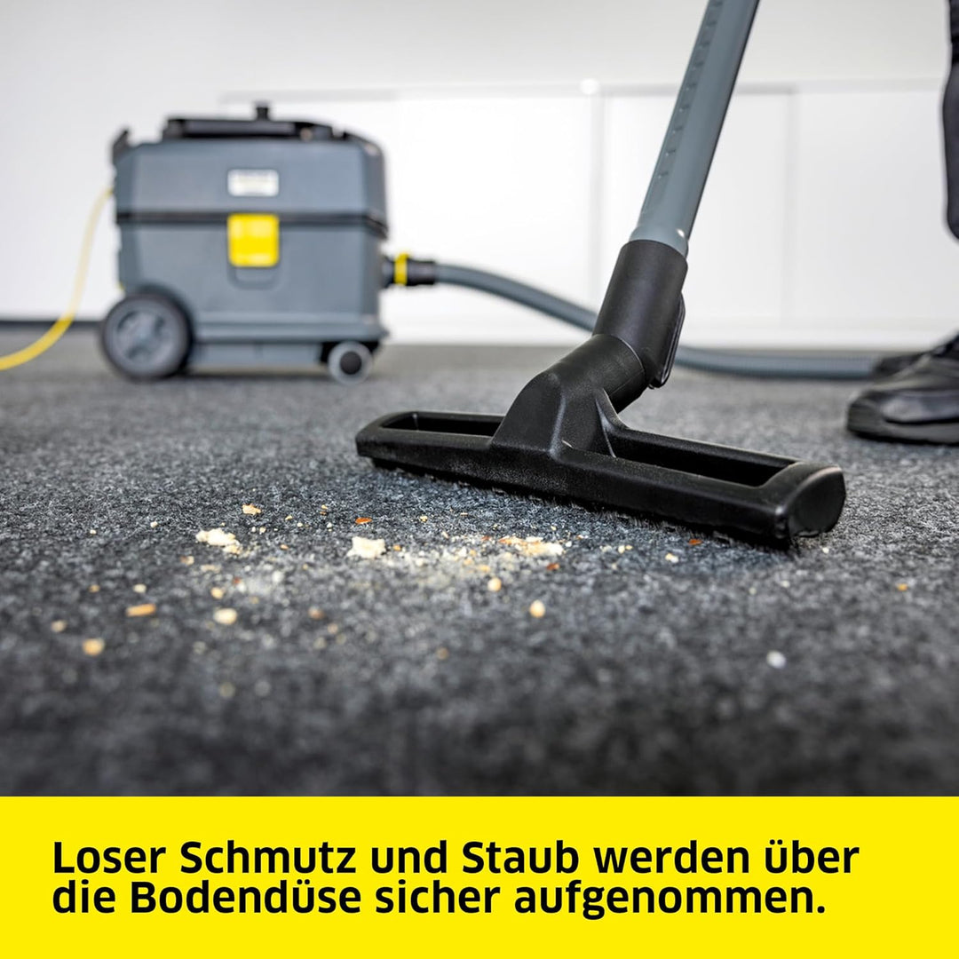 Kärcher Trockensauger T 10/1 ADV, für Textil- und Hartböden, Behälter (teilweise aus Rezyklat): 10 l