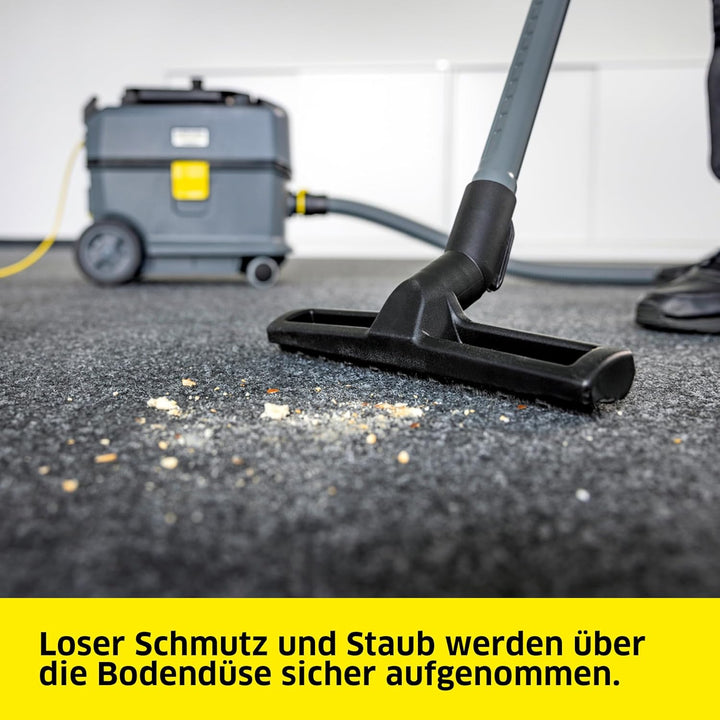 Kärcher Trockensauger T 10/1 ADV, für Textil- und Hartböden, Behälter (teilweise aus Rezyklat): 10 l