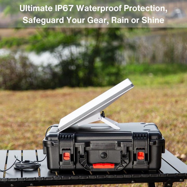 IP67 Waterproof Storage Case for Starlink Mini, Built with Waterproof Seal and Safe Latch System, Pr