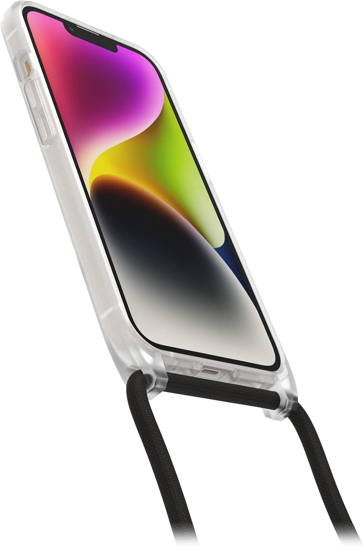 OtterBox React Necklace Hülle mit MagSafe für iPhone 14, ultraschlanke, schützende Hülle mit Verstel