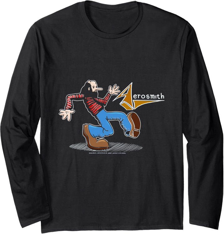 Aerosmith — Walk This Way Comic Langarmshirt