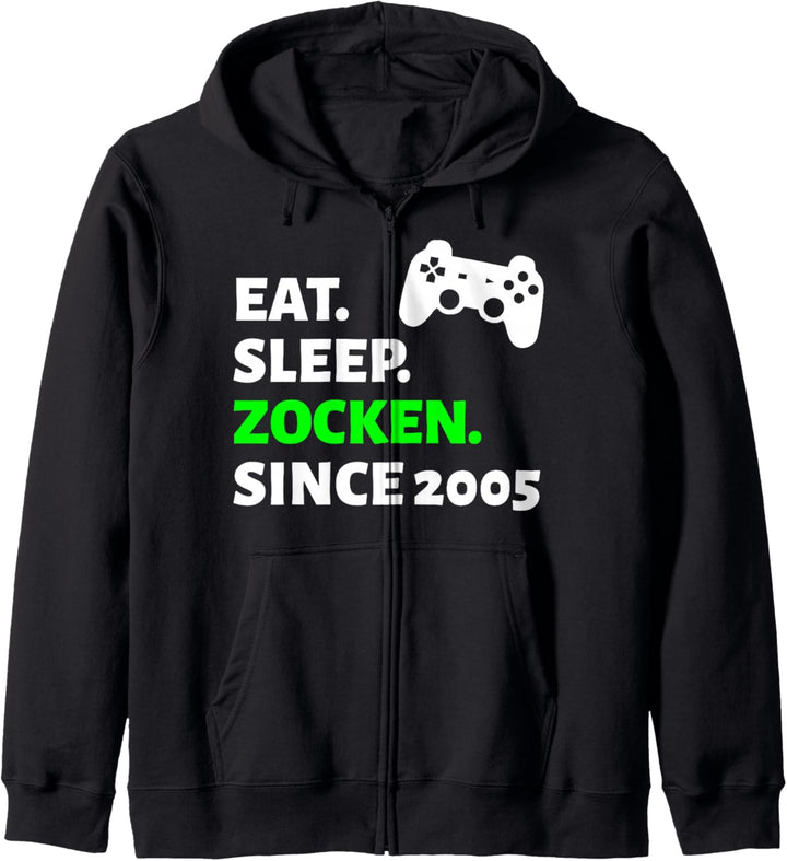 19. Geburtstag Junge Mädchen 19 Jahre 2005 Lustig Geschenk Kapuzenjacke