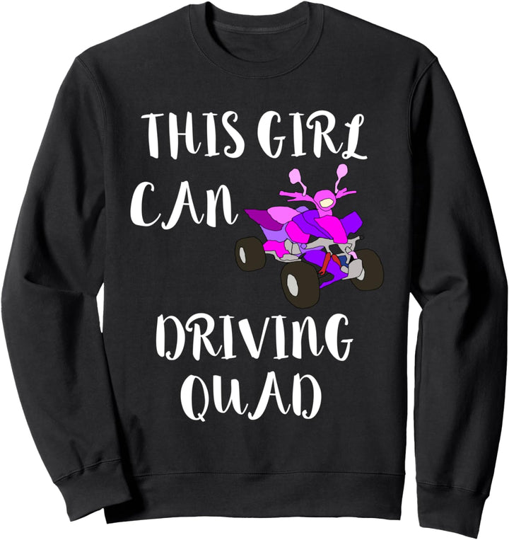 Quad Bike Offroad ATV Quadfahrer Vier Wheeler Sweatshirt