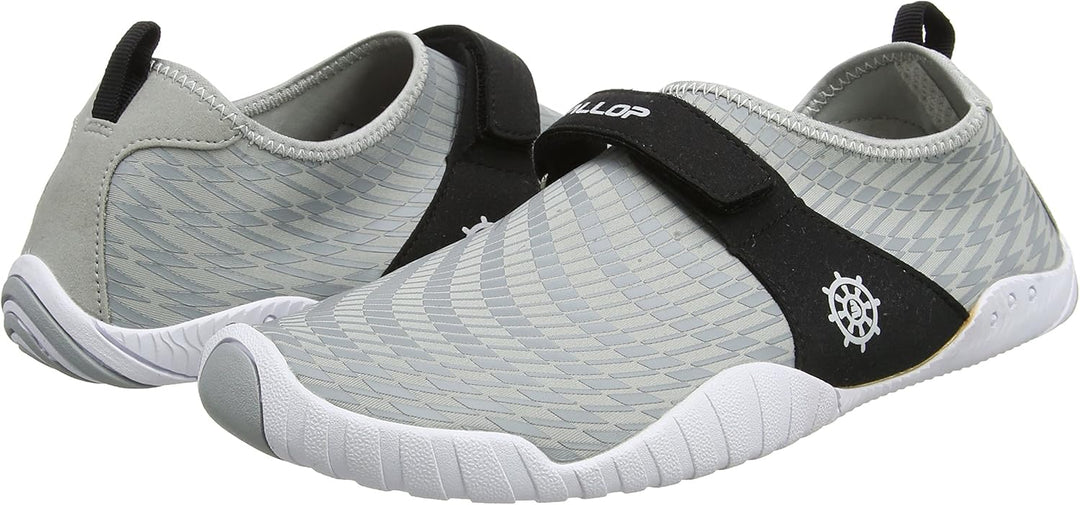 BALLOP Barfussschuh Patrol Grey Large Grau, Large Grau