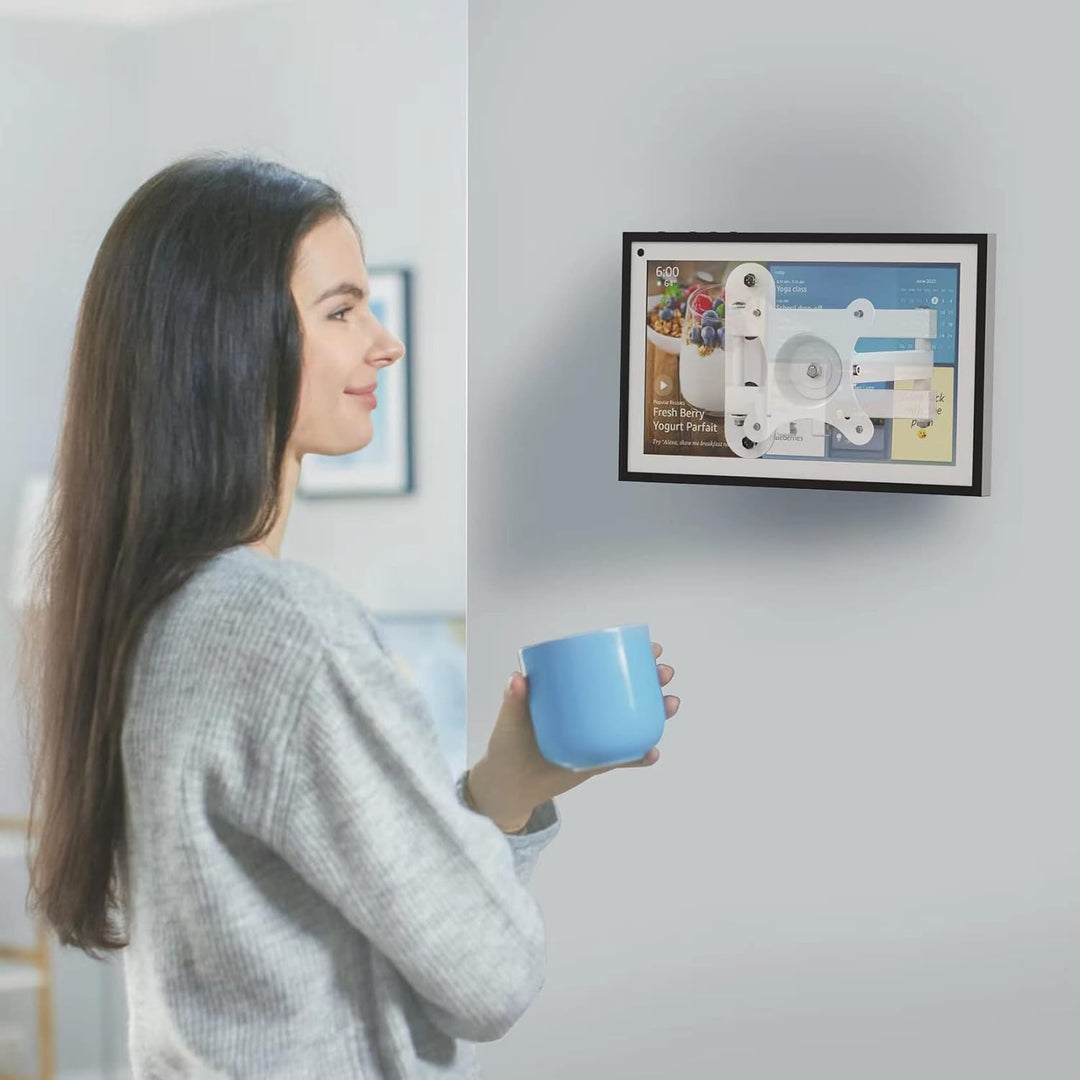 EWIGE TV Monitor Wandhalterung für Show 15, Verstellbare Halterung Schwenk- und neigbares Universal