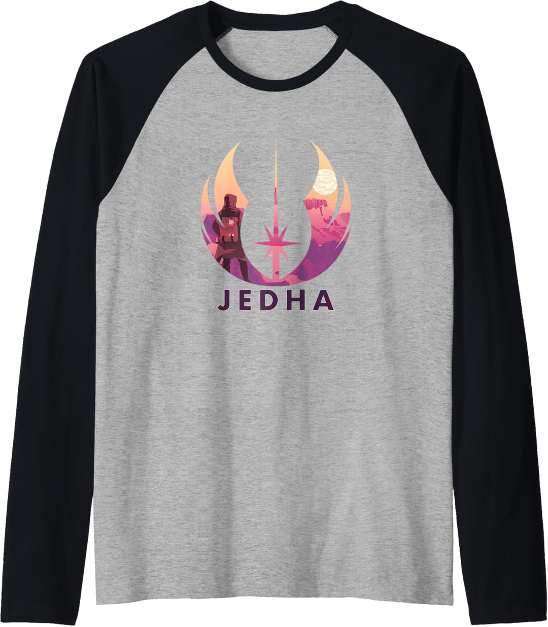 Star Wars Jedha Jedi Order Fill Raglan