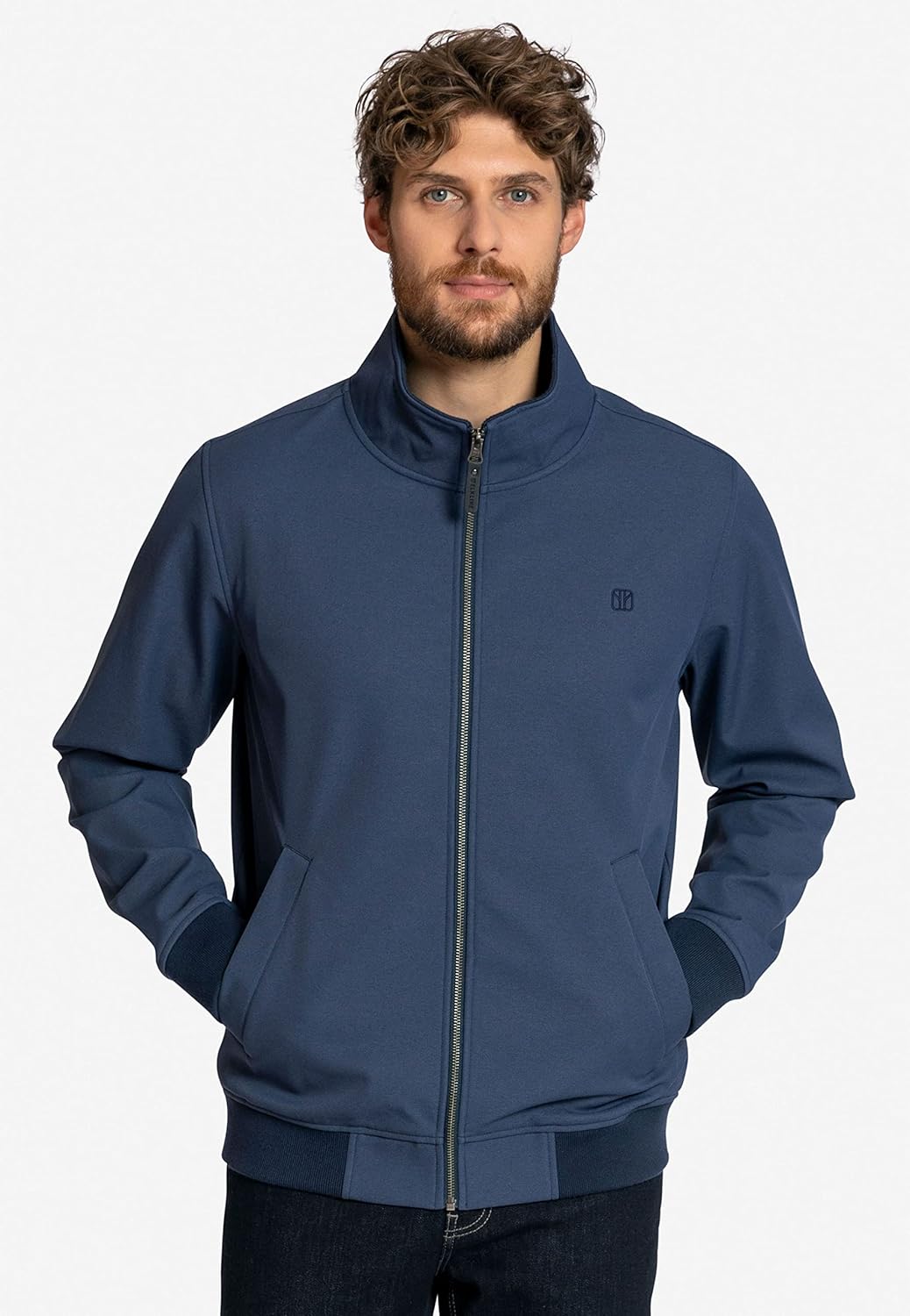 ELKLINE Herren Softshelljacke Softwear Blouson S Darkblue, S Darkblue