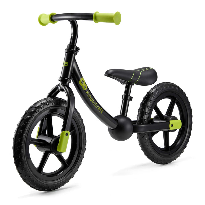 Kinderkraft 2WAY Next Off Road Laufrad, Schwarz, Schwarz