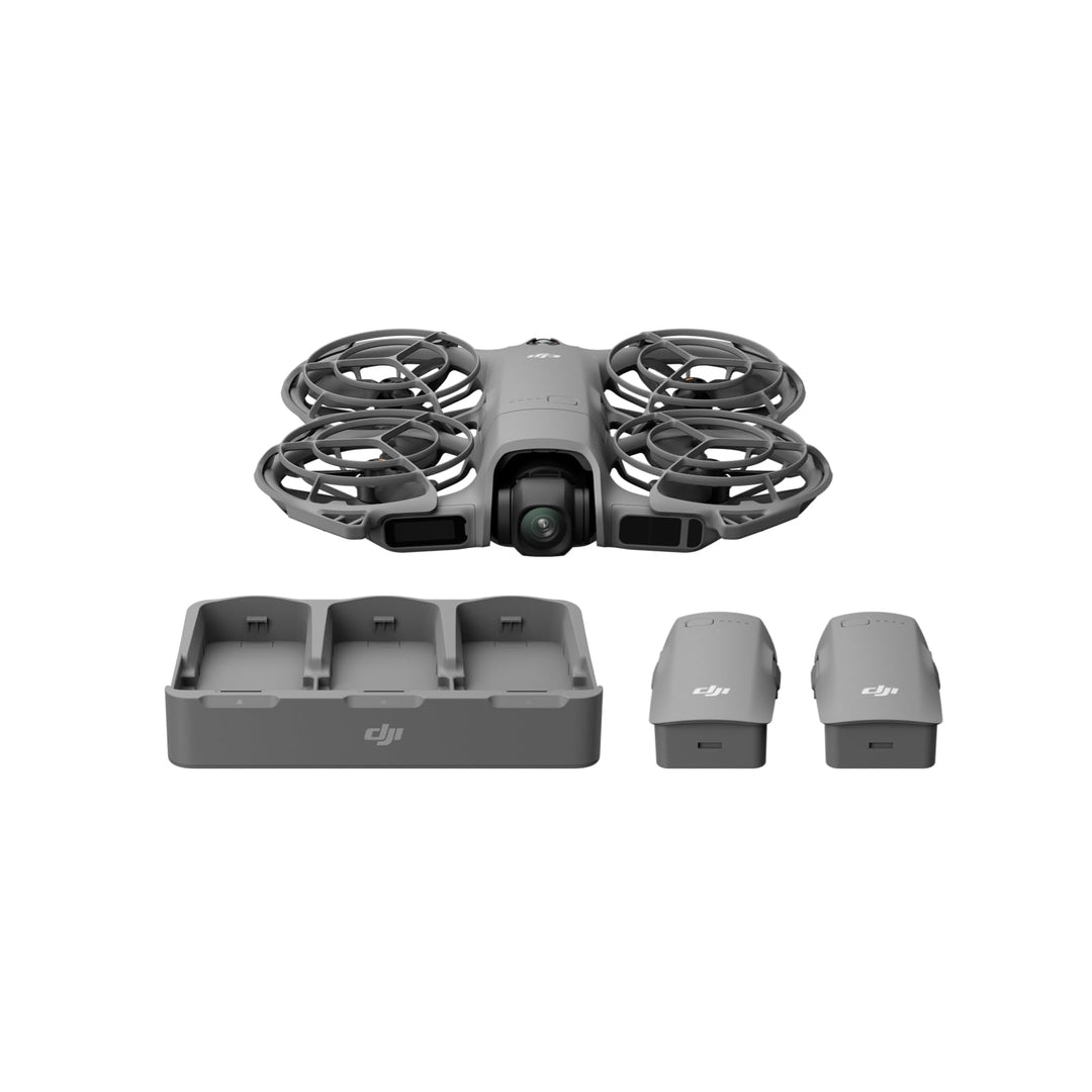 DJI Neo 2 Fly More Combo (nur Drohne), Start und Landung auf der Handfläche, Gestensteuerung, Active