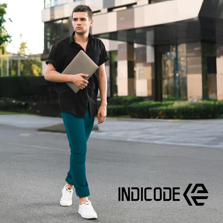 Indicode Herren Rodekro Performance Pants | Chinohose Herrenhose Super Stretch Stoffhose Bequeme Bus