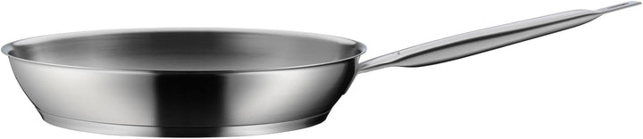 WMF Gourmet Plus Bratpfanne 28 cm, Edelststahlpfanne Induktion unbeschichtet, mattiert, spülmaschine
