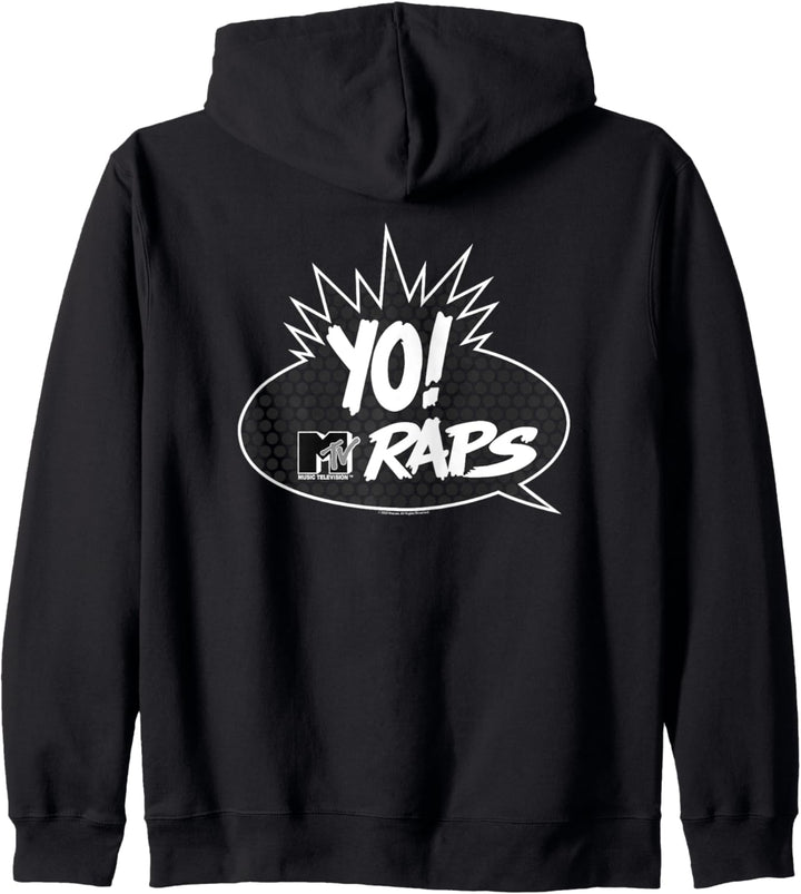 Yo MTV Raps Yo MTV Raps Logo Kapuzenjacke