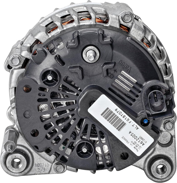 VALEO 439783 Generator Ladestrom des Generators: 180 Amp Rippen: 6 rippen Riemenscheibe Ø: 51 mm Spa
