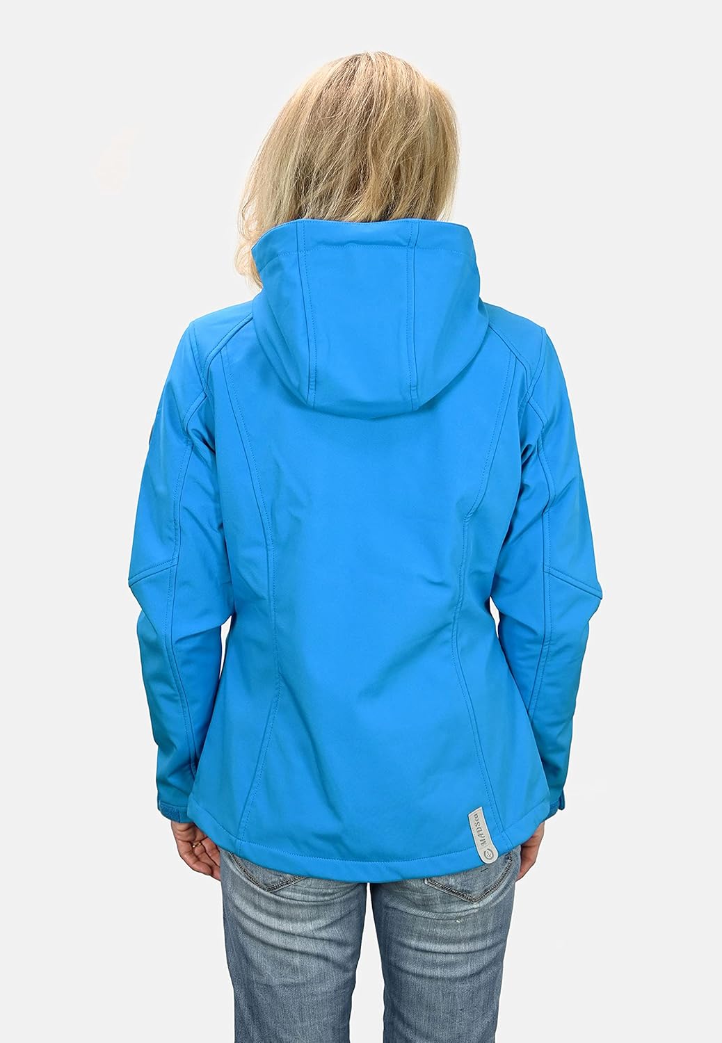 MADSea Damen Softshelljacke Funktionsjacke 36 Blau, 36 Blau
