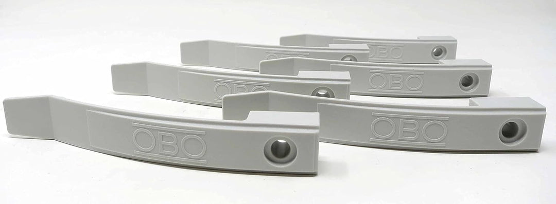 OBO Kabelklemme Grosse Verpackung 1x8 NYM3x1,5 RAL 7035 Polyamid, PA Marke, Grau