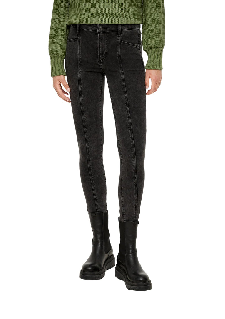 s.Oliver Damen Jeans Hose, Izabelll Skinny 34W / 34L Schwarz, 34W / 34L Schwarz