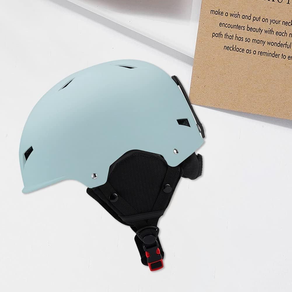 Snowboardhelm Abnehmbarer Ohrschützer Für Männer Frauen Schneehelme Festem Riemensicherheits -skigeh