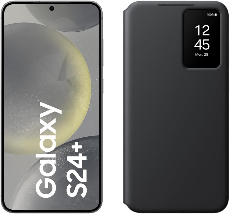 Samsung Galaxy S24+ AI Smartphone, 12 GB RAM, 256 GB Speicher, Onyx Black, 3 Jahre Herstellergaranti