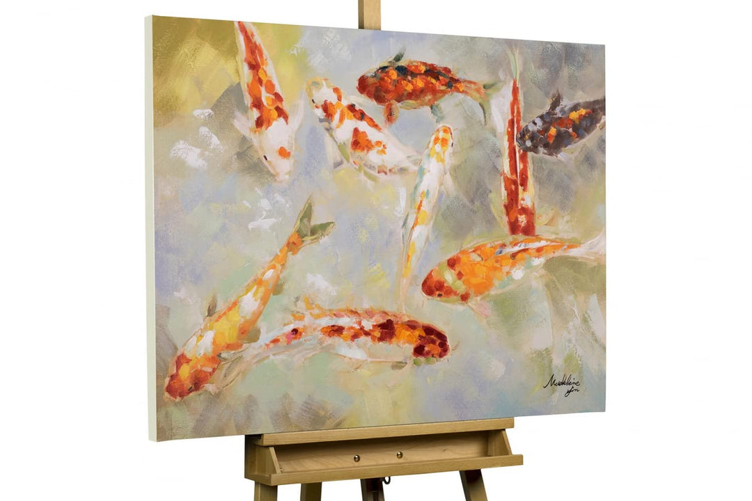 KunstLoft Leinwandbild | 100% HANDGEMALT | 100x70cm | Gemälde &