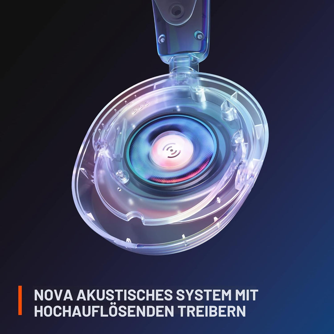 SteelSeries Arctis Nova 1 Multi-System-Gaming-Headset – HiFi-Treiber – 360° räumliches Audio – Komfo