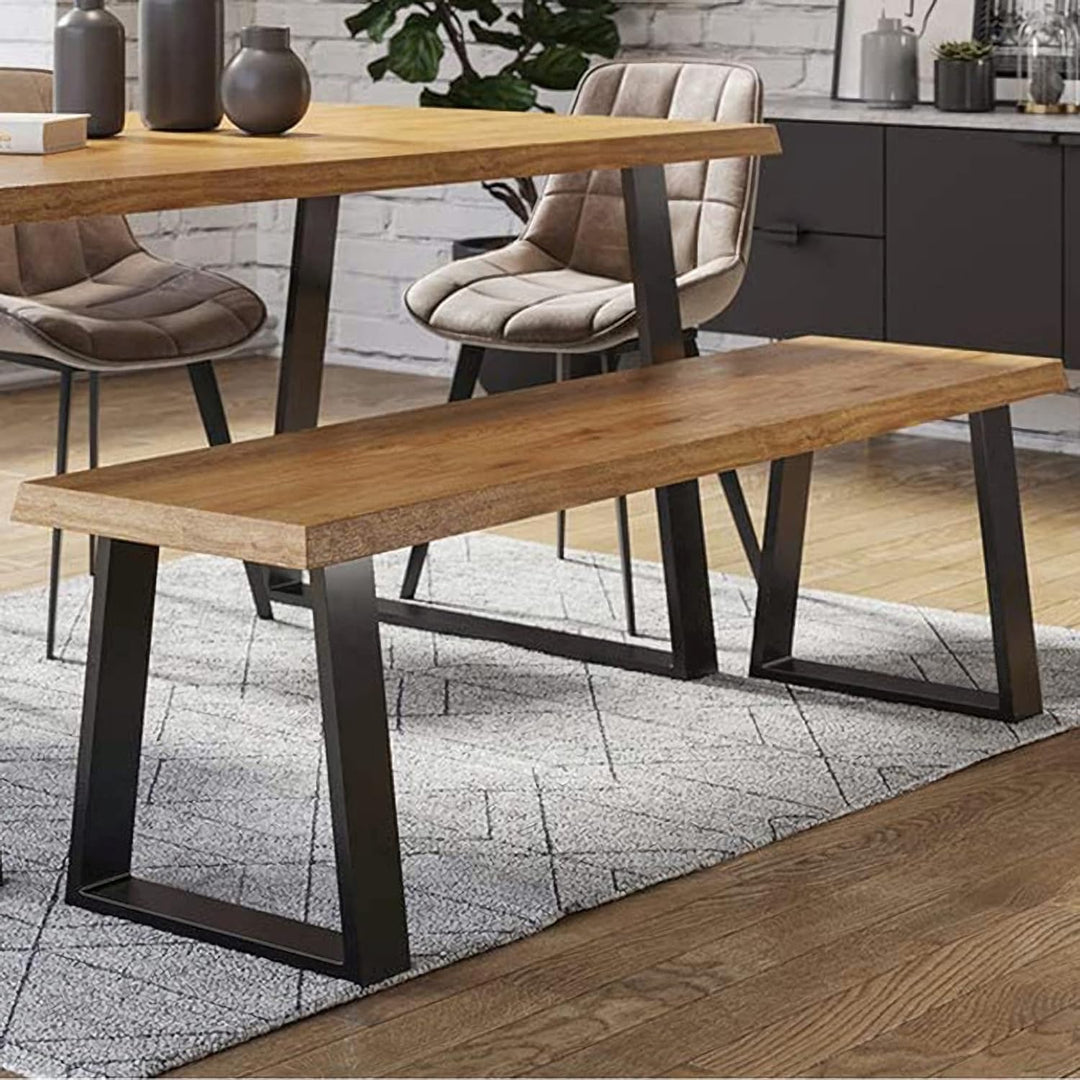 [en.casa] Tischgestell Marstal Tischkufen im 2er Set für Couchtischen Tischbeine 42 x 40 cm Möbelfüs